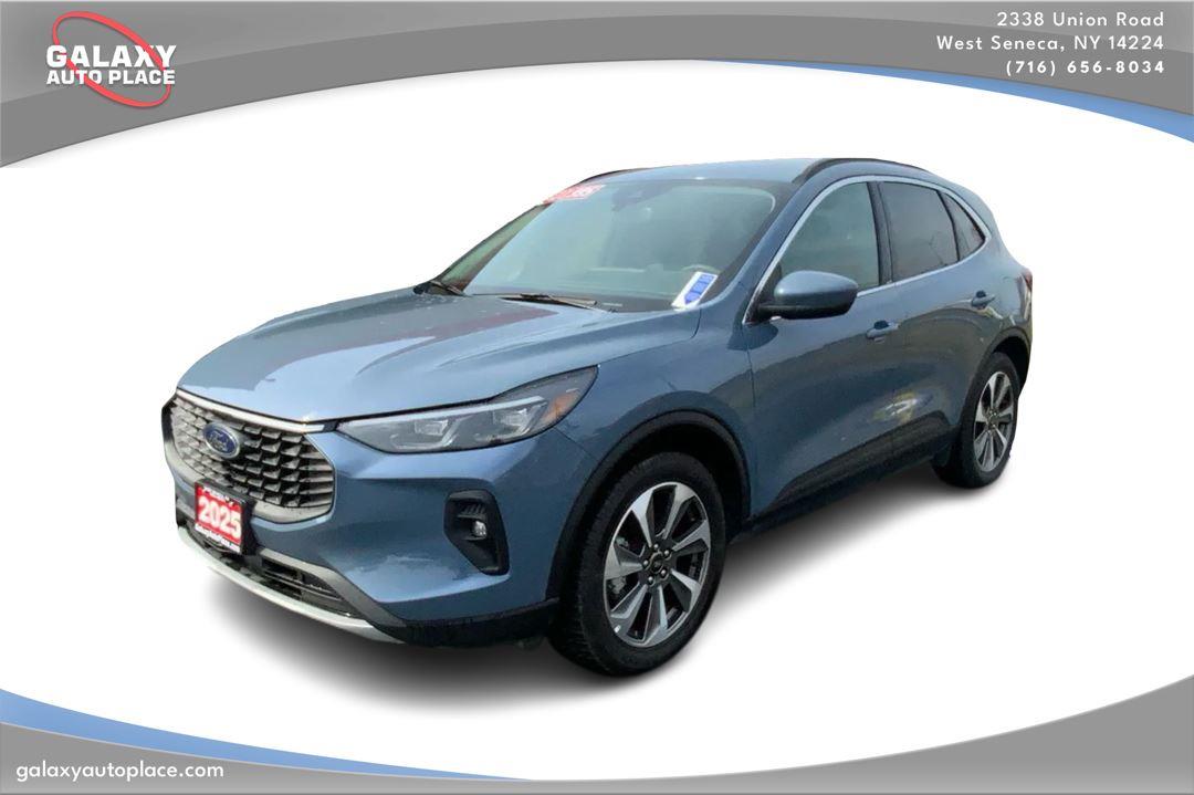 Vapor Blue Metallic 2025 Ford Escape Platinum AWD SUV / Crossover All-Wheel Drive Continuously Variable Transmission