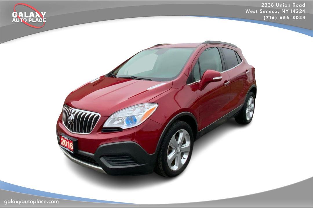 Winterberry Red Metallic 2016 Buick Encore FWD SUV / Crossover Front-Wheel Drive 6-Speed Automatic