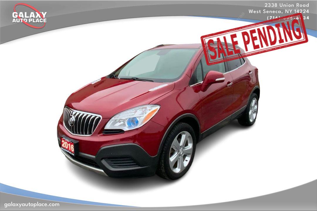 Winterberry Red Metallic 2016 Buick Encore FWD SUV / Crossover Front-Wheel Drive 6-Speed Automatic