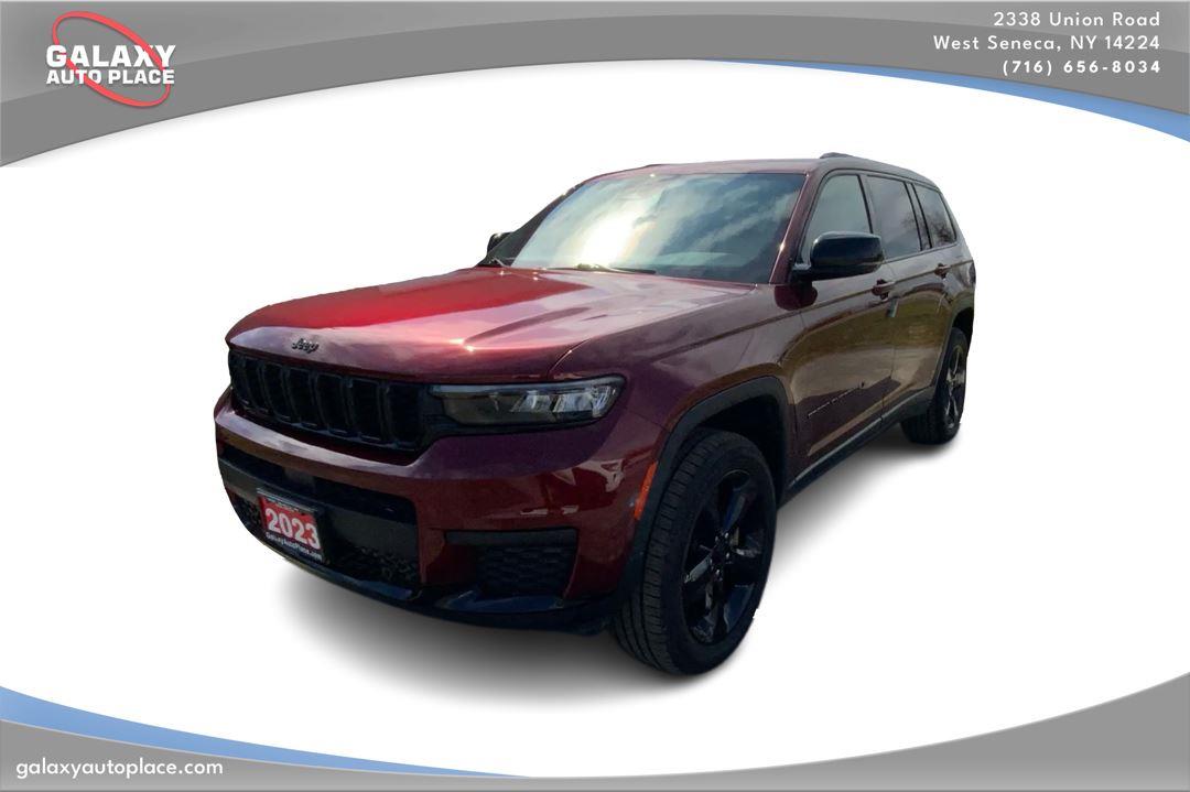 Velvet Red Pearlcoat 2023 Jeep Grand Cherokee L Altitude 4WD SUV / Crossover Four-Wheel Drive 8-Speed Automatic
