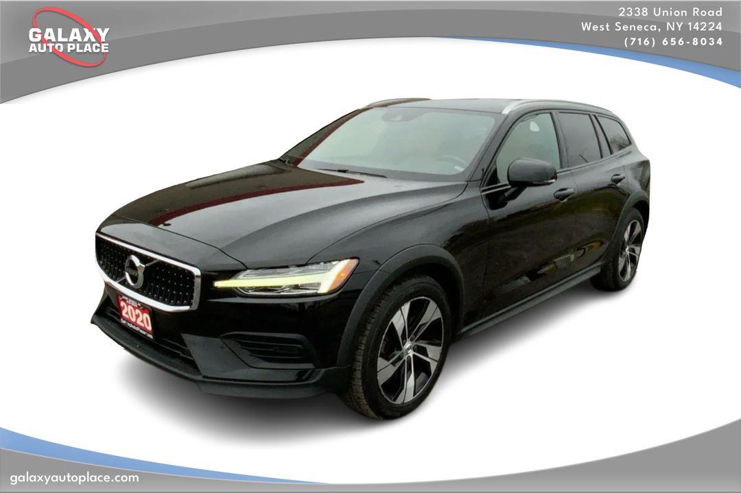 Onyx Black Metallic 2020 Volvo V60 Cross Country T5 AWD Wagon All-Wheel Drive Automatic