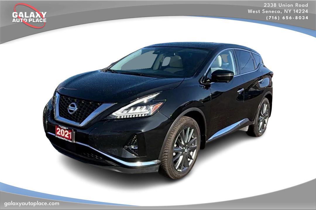 Gray (Magnetic Black Pearl) 2021 Nissan Murano SV AWD SUV / Crossover All-Wheel Drive Continuously Variable Transmission