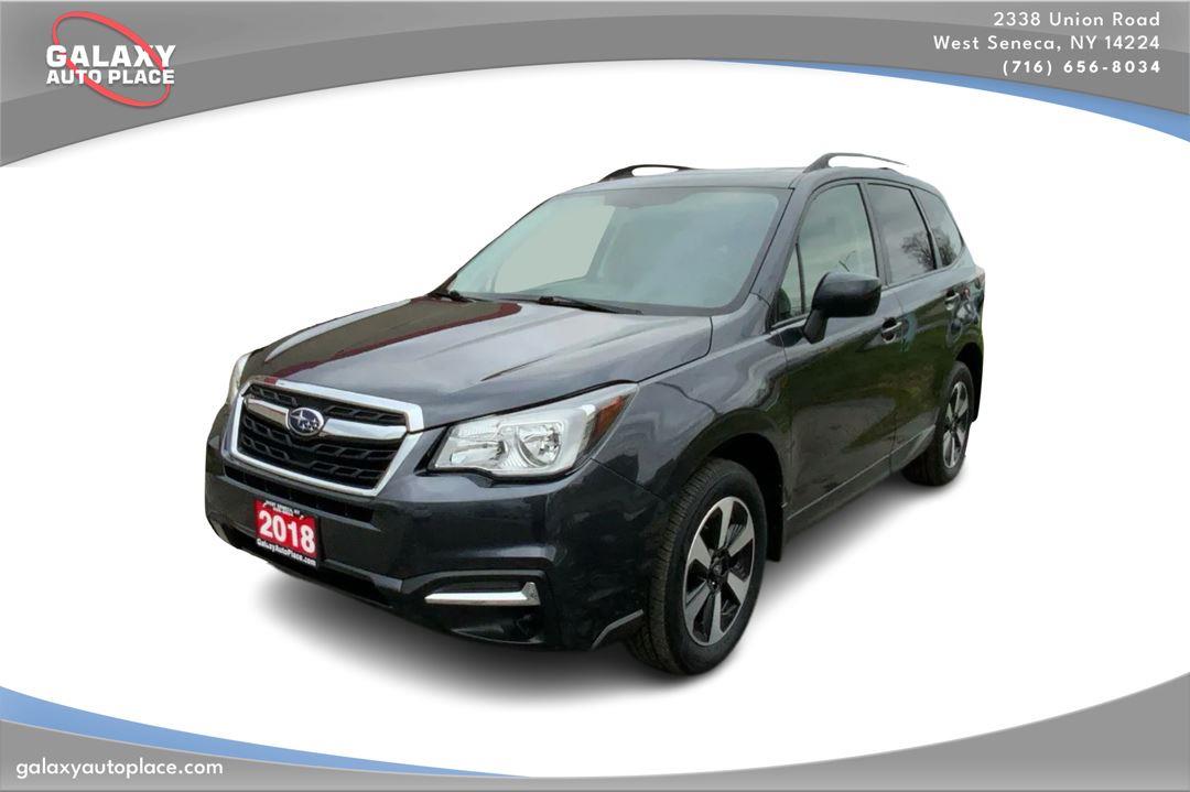 Dark Gray Metallic 2018 Subaru Forester 2.5i Premium SUV / Crossover All-Wheel Drive Manual