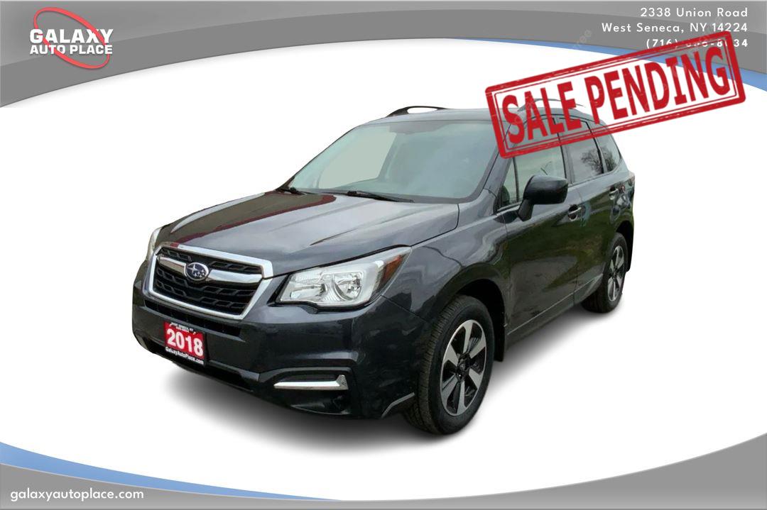 Dark Gray Metallic 2018 Subaru Forester 2.5i Premium SUV / Crossover All-Wheel Drive Manual