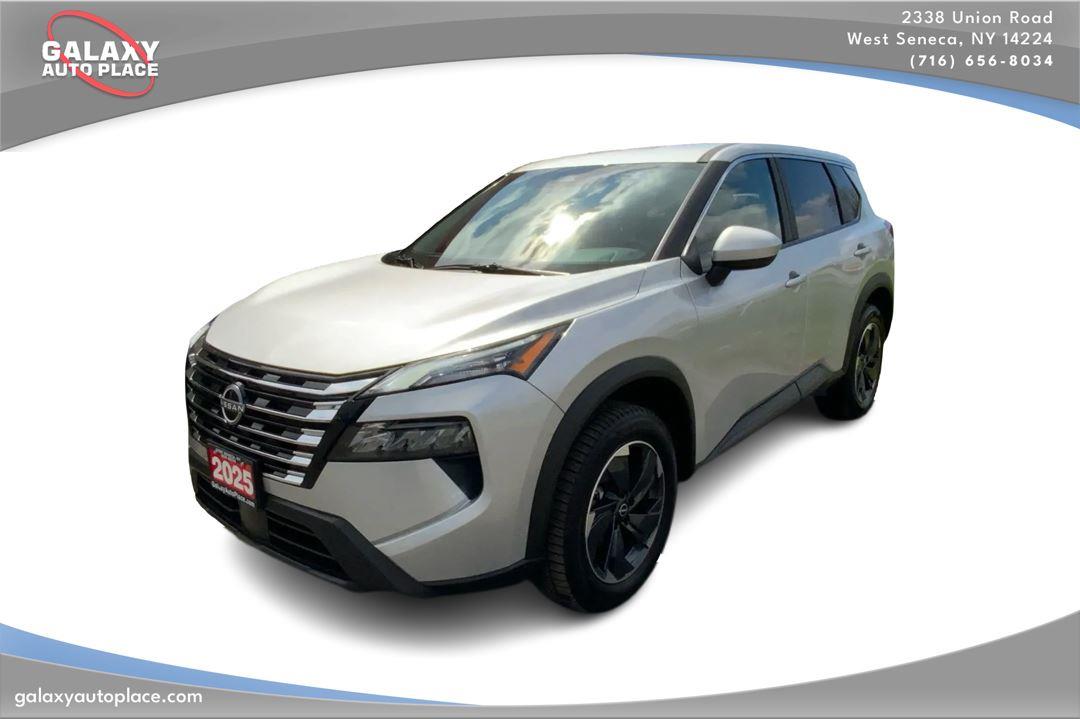 Brilliant Silver Metallic 2025 Nissan Rogue SUV / Crossover All-Wheel Drive Continuously Variable Transmission