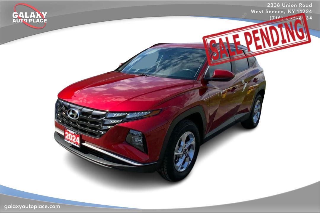 Ultimate Red 2024 Hyundai Tucson SEL Fleet AWD SUV / Crossover All-Wheel Drive Automatic