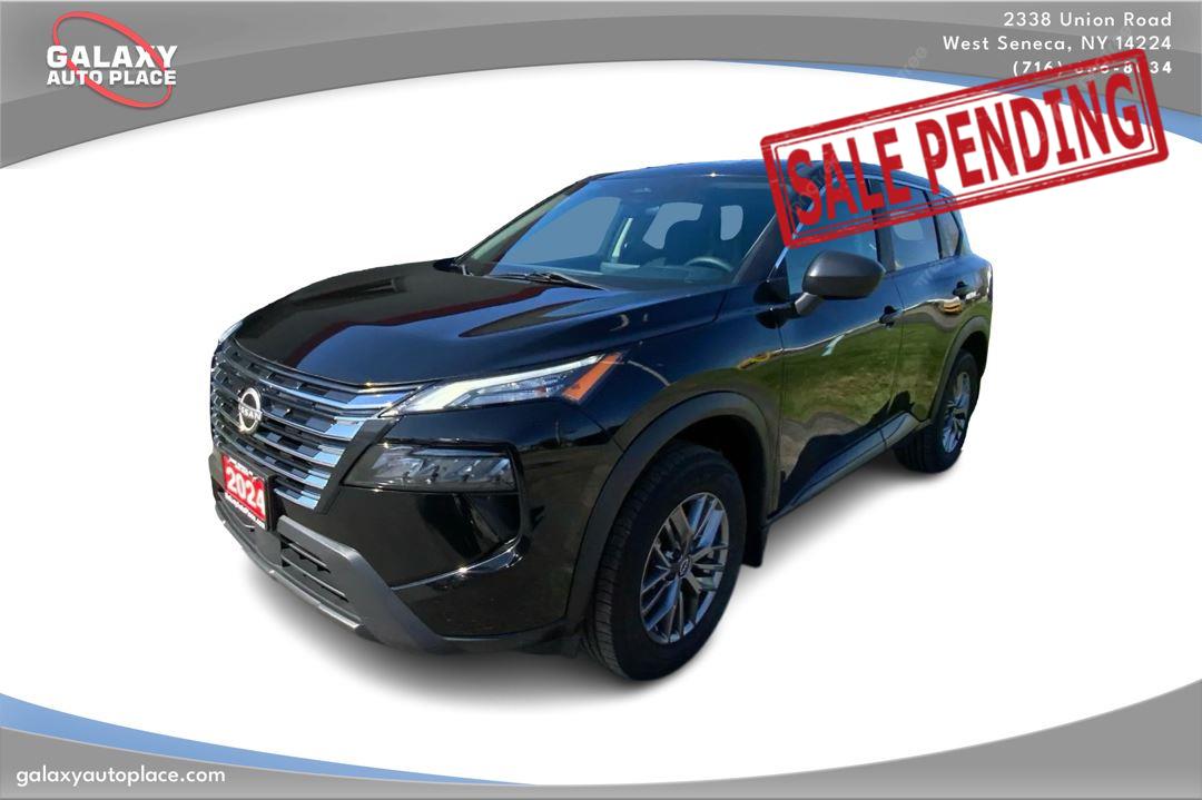Super Black 2024 Nissan Rogue SUV / Crossover All-Wheel Drive Continuously Variable Transmission