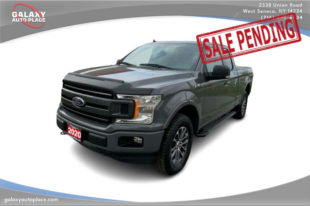 Gray (Lead Foot) 2020 Ford F-150 XLT SuperCab 4WD Pickup Truck Four-Wheel Drive 6-Speed Automatic