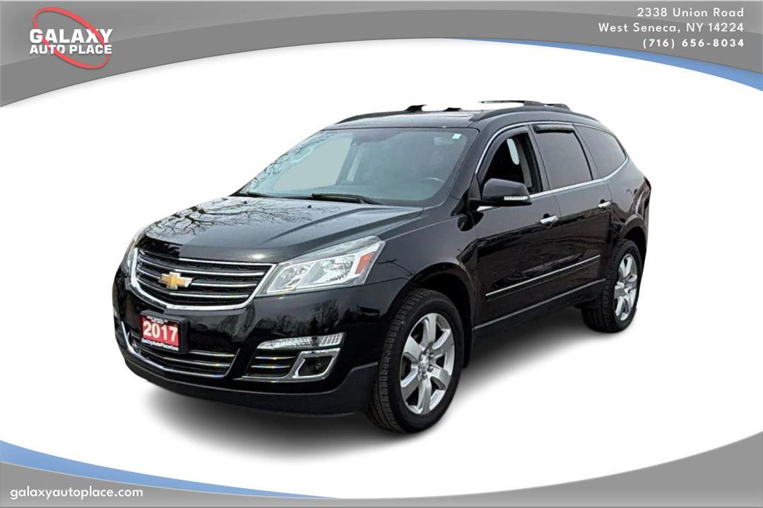 Mosaic Black Metallic 2017 Chevrolet Traverse Premier AWD SUV / Crossover All-Wheel Drive 6-Speed Automatic