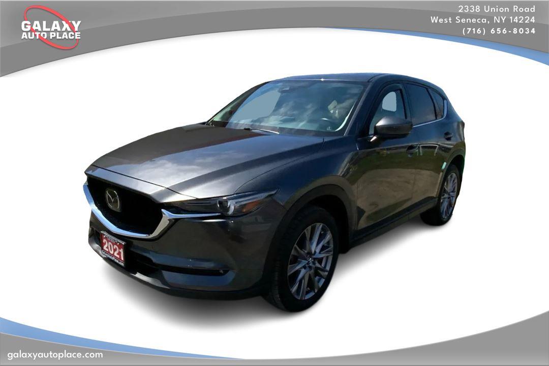 Machine Gray Metallic 2021 Mazda CX-5 Grand Touring AWD SUV / Crossover All-Wheel Drive Automatic