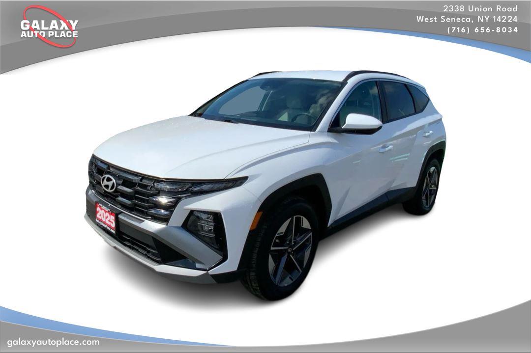 Serenity White Pearl 2025 Hyundai Tucson SEL AWD SUV / Crossover All-Wheel Drive Automatic