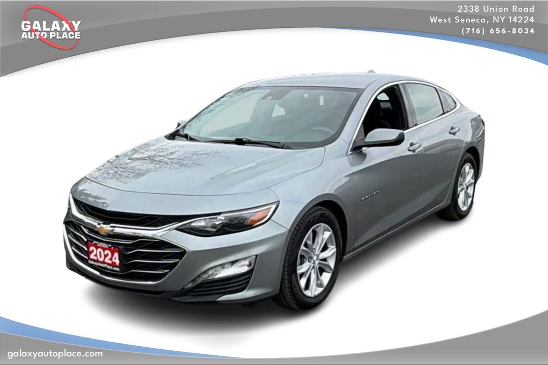 Sterling Gray Metallic 2024 Chevrolet Malibu LT with 1LT FWD Sedan Front-Wheel Drive Continuously Variable Transmission