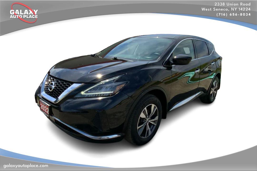Gray (Magnetic Black Pearl) 2022 Nissan Murano S AWD SUV / Crossover All-Wheel Drive Continuously Variable Transmission