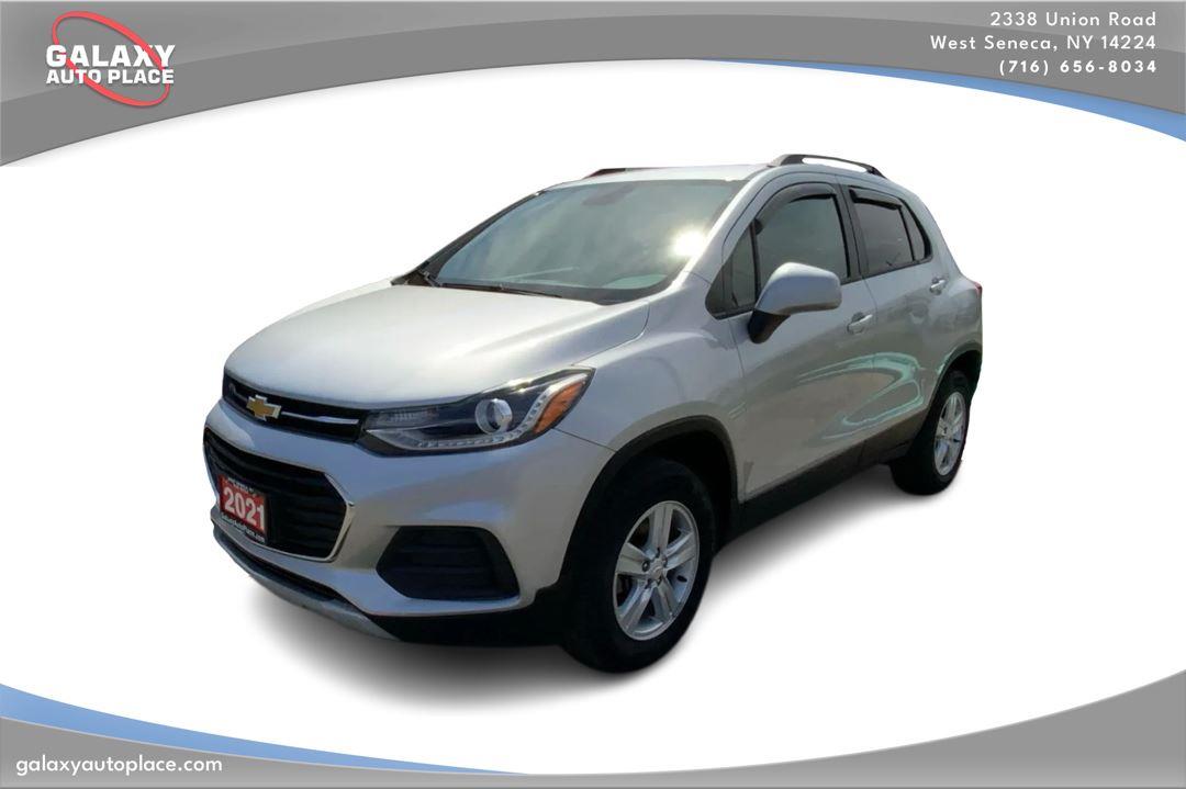 Silver Ice Metallic 2021 Chevrolet Trax LT AWD SUV / Crossover All-Wheel Drive 6-Speed Automatic