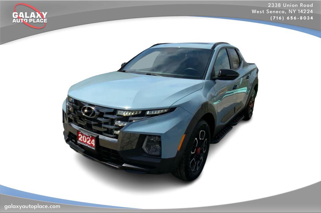 Blue Stone 2024 Hyundai Santa Cruz XRT Crew Cab AWD Pickup Truck All-Wheel Drive Automatic