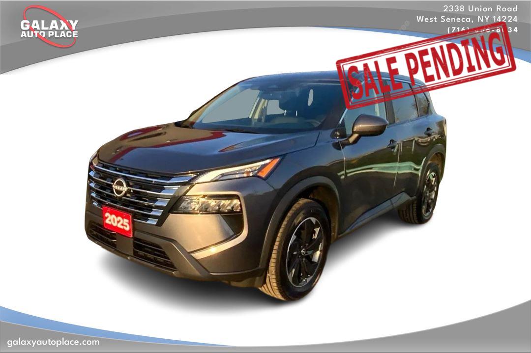 Gray (Gun Metallic) 2025 Nissan Rogue SV AWD SUV / Crossover All-Wheel Drive Continuously Variable Transmission
