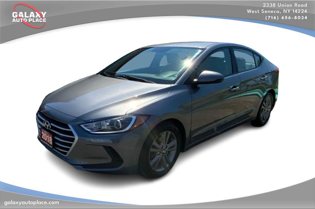 Machine Gray 2018 Hyundai Elantra SEL FWD Sedan Front-Wheel Drive Automatic