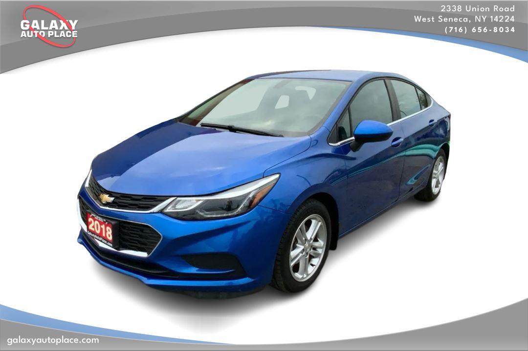 Kinetic Blue Metallic 2018 Chevrolet Cruze LT Sedan FWD Sedan Front-Wheel Drive 6-Speed Automatic