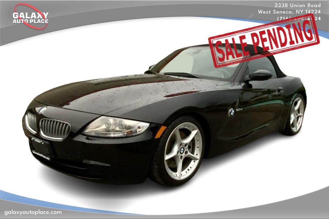 Jet Black 2008 BMW Z4 3.0si Coupe RWD Coupe Rear-Wheel Drive 6-Speed Automatic