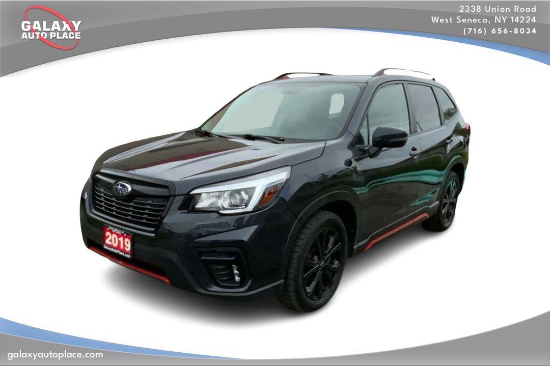 Dark Gray Metallic 2019 Subaru Forester 2.5i Sport AWD SUV / Crossover All-Wheel Drive Continuously Variable Transmission