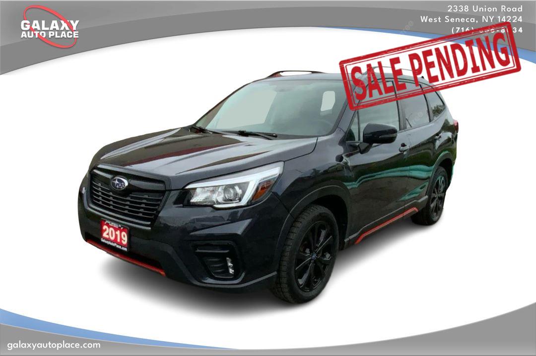 Dark Gray Metallic 2019 Subaru Forester 2.5i Sport AWD SUV / Crossover All-Wheel Drive Continuously Variable Transmission