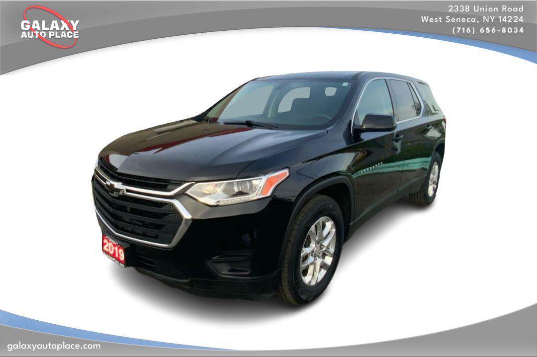 Mosaic Black Metallic 2019 Chevrolet Traverse LS AWD SUV / Crossover Four-Wheel Drive 9-Speed Automatic