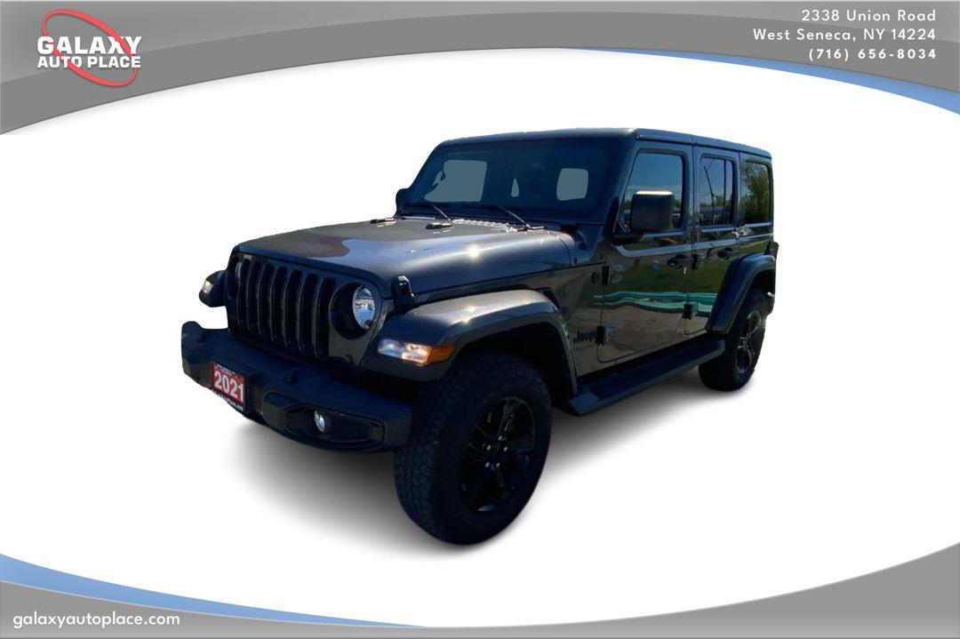Granite Crystal Metallic 2021 Jeep Wrangler Unlimited Sahara Altitude 4WD SUV / Crossover Four-Wheel Drive 8-Speed Automatic