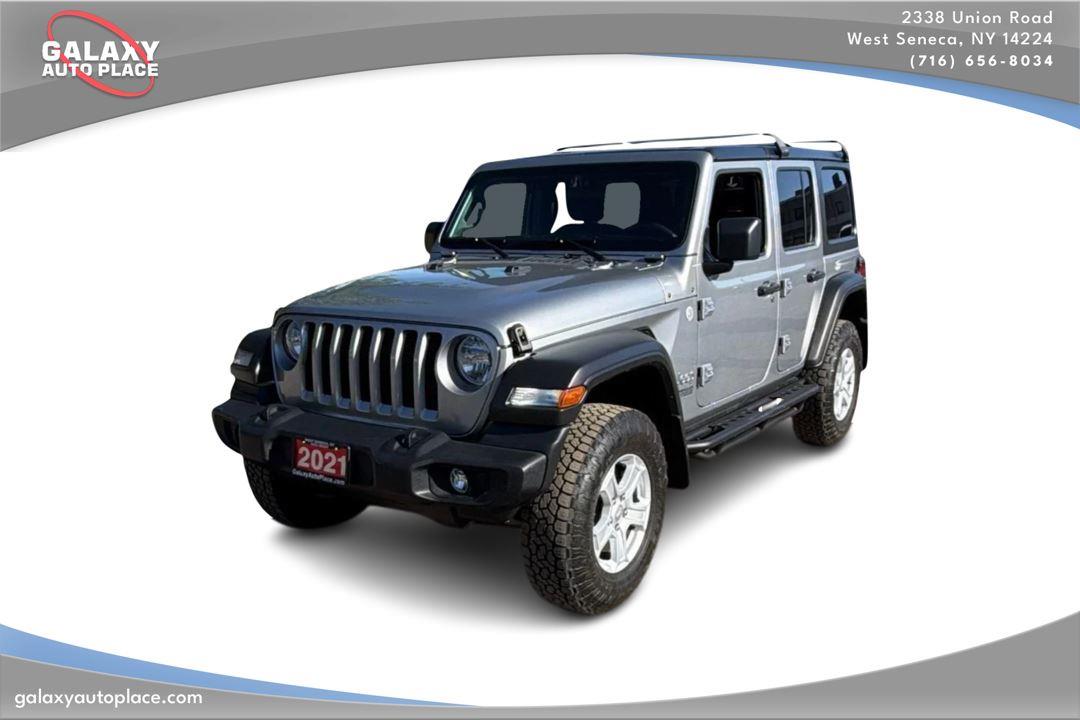 Billet Silver Metallic Clearcoat 2021 Jeep Wrangler SUV / Crossover Four-Wheel Drive 8-Speed Automatic