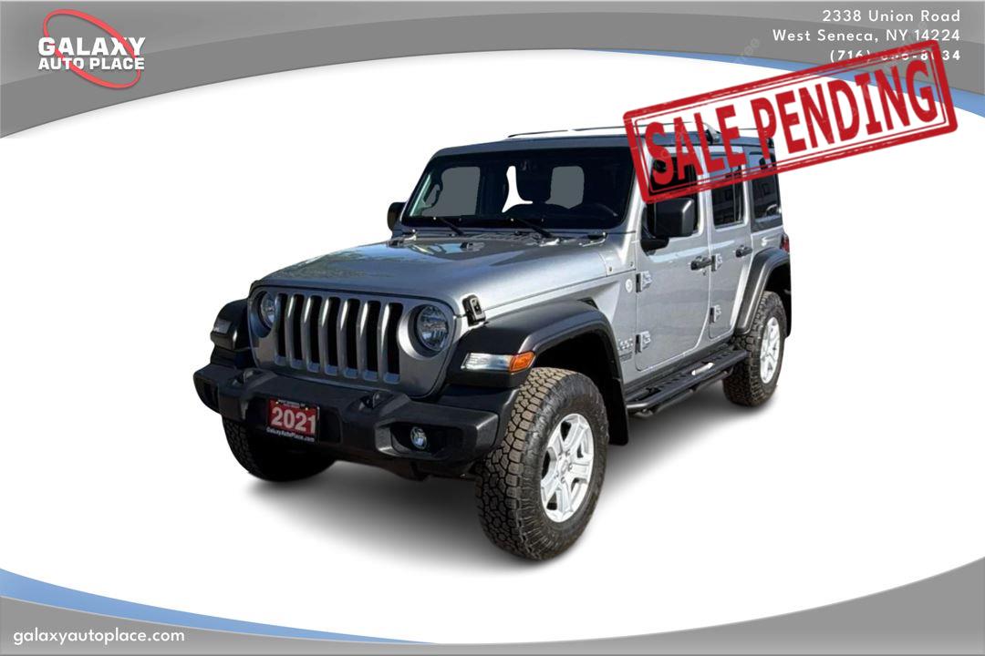 Billet Silver Metallic Clearcoat 2021 Jeep Wrangler SUV / Crossover Four-Wheel Drive 8-Speed Automatic