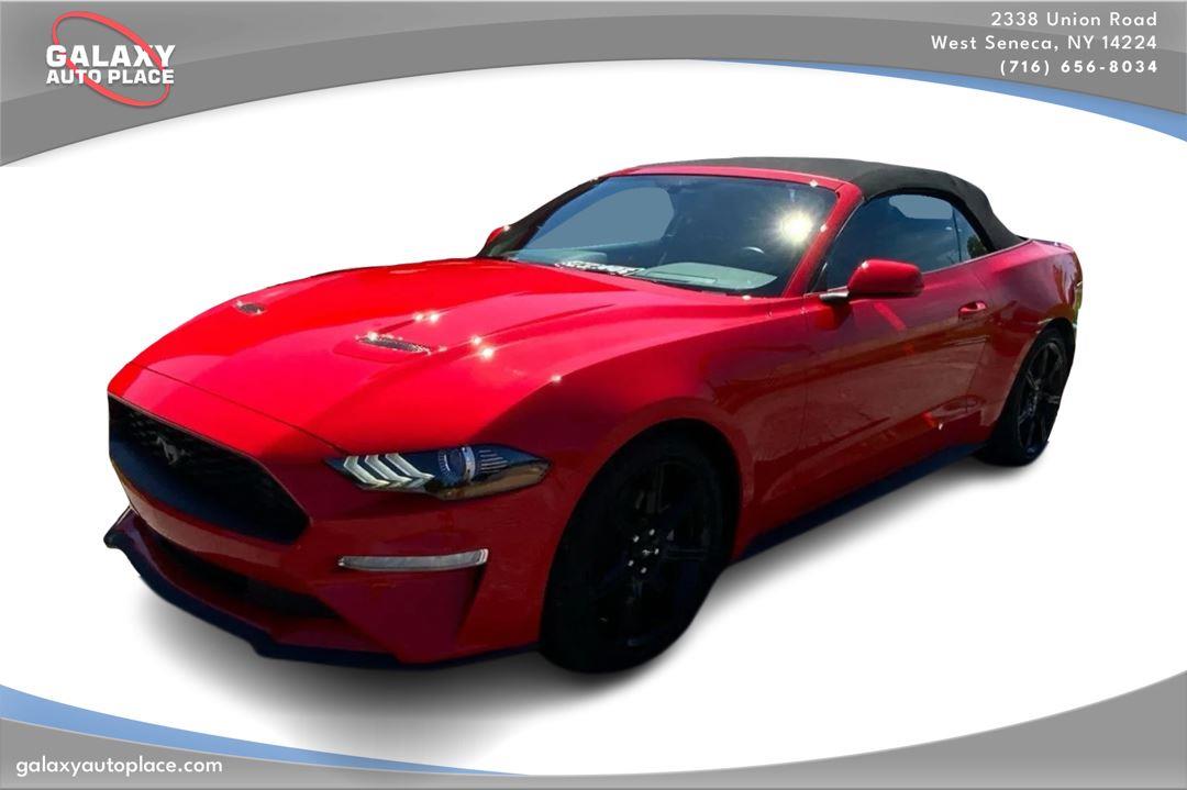 Race Red 2019 Ford Mustang Convertible Rear-Wheel Drive 10-Speed Automatic