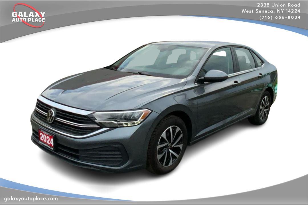 Platinum Gray Metallic 2024 Volkswagen Jetta Sedan Front-Wheel Drive Automatic