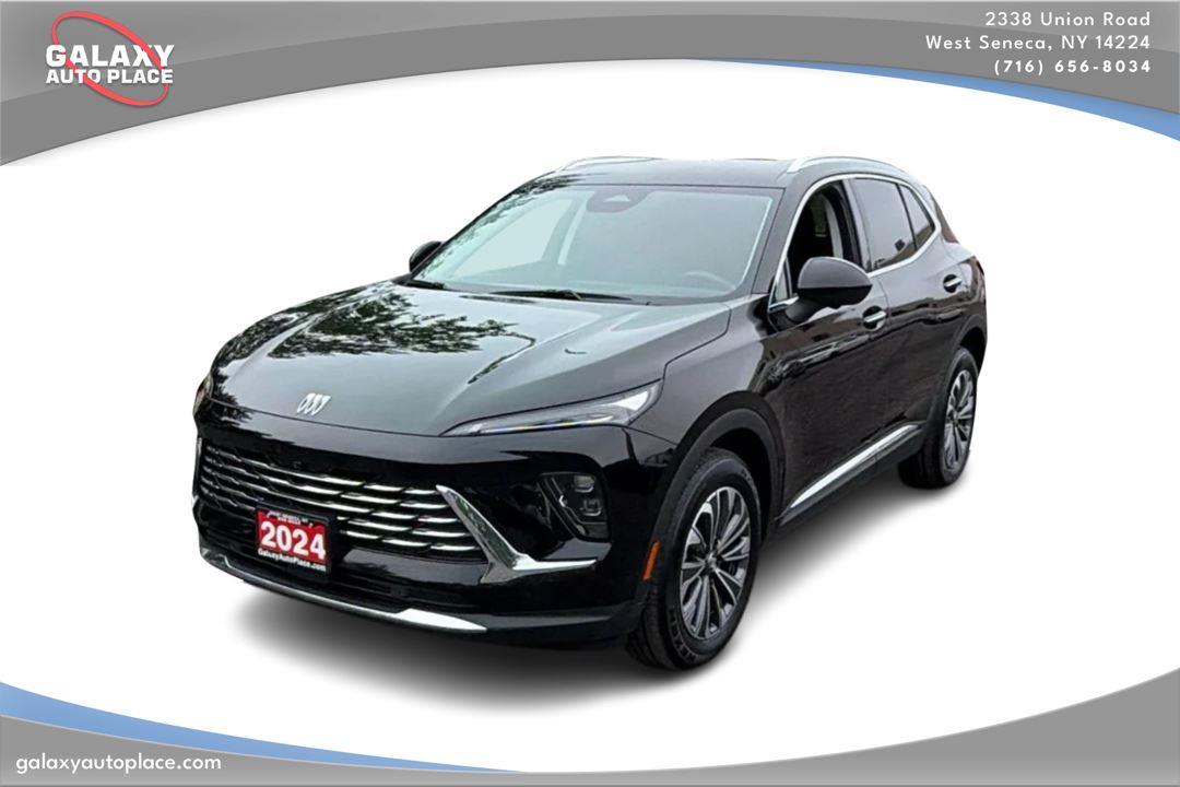 Black (Ebony Twilight Metallic) 2024 Buick Envision SUV / Crossover All-Wheel Drive 9-Speed Automatic