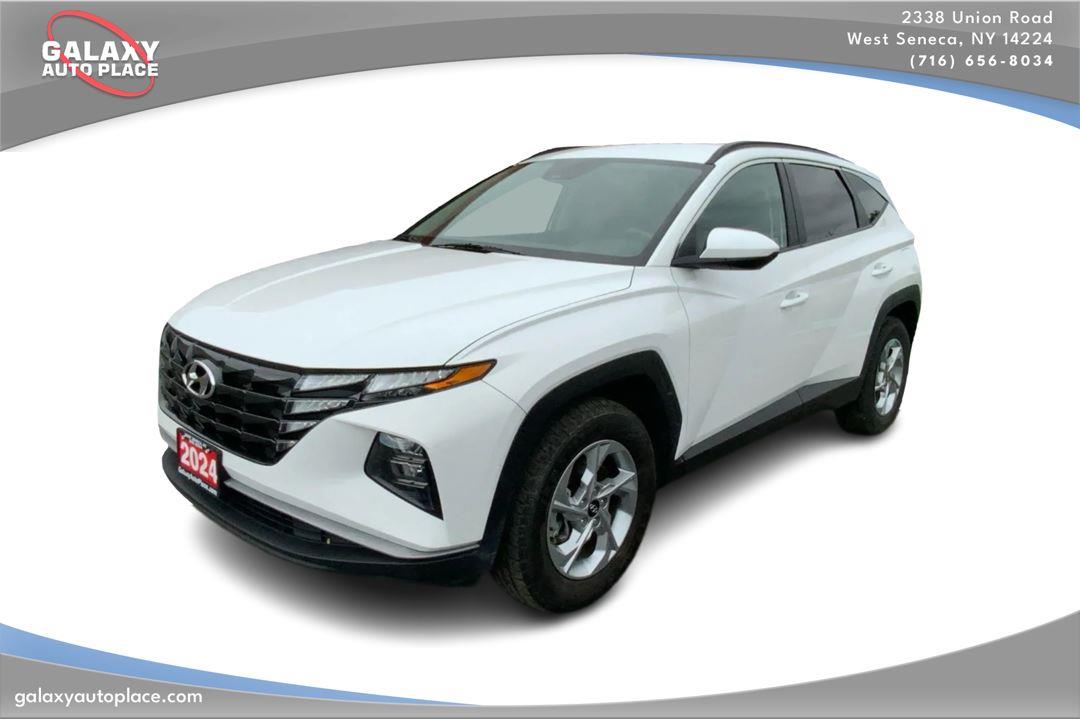 White Pearl 2024 Hyundai Tucson SUV / Crossover All-Wheel Drive Automatic