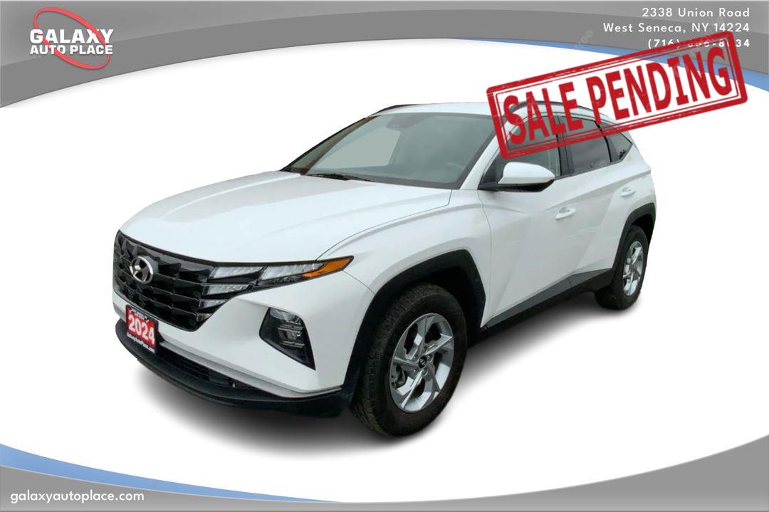 White Pearl 2024 Hyundai Tucson SUV / Crossover All-Wheel Drive Automatic