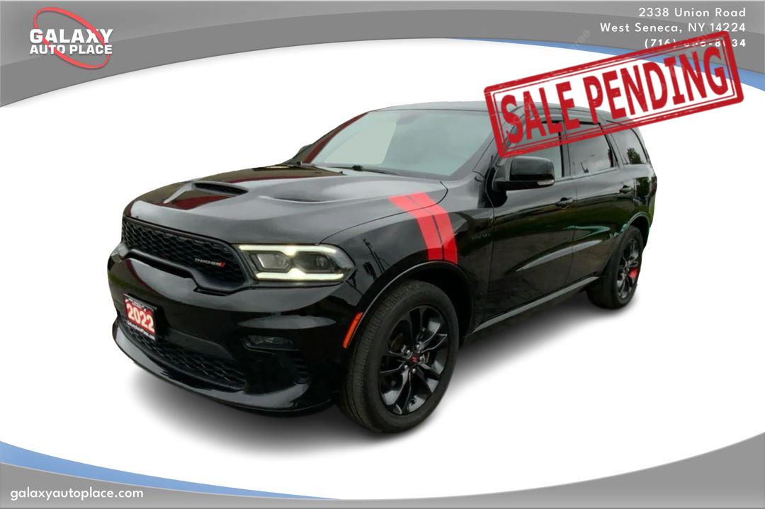 DB Black Clearcoat 2022 Dodge Durango SUV / Crossover All-Wheel Drive 8-Speed Automatic