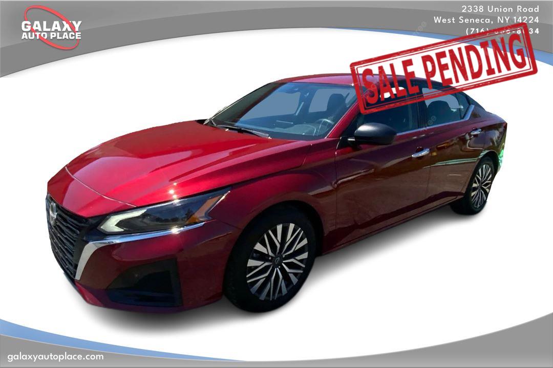 Red (Scarlet Ember) 2024 Nissan Altima Sedan Front-Wheel Drive Continuously Variable Transmission