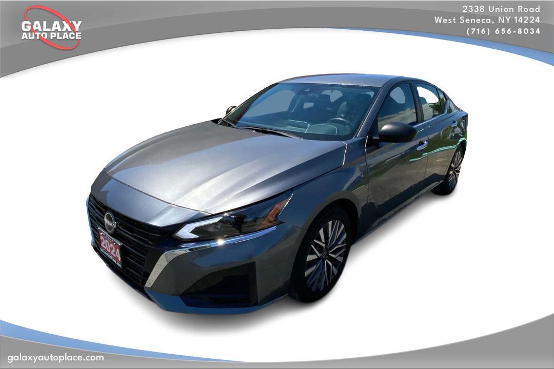Gray (Gun Metallic) 2024 Nissan Altima Sedan Front-Wheel Drive Continuously Variable Transmission