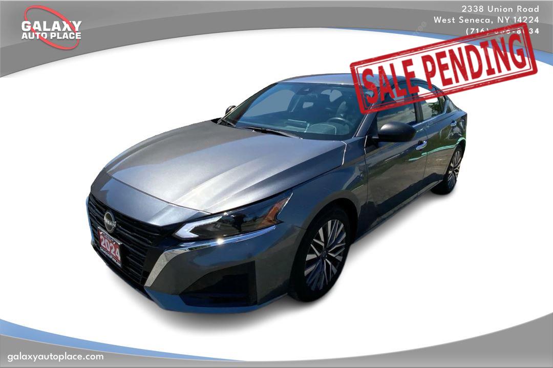 Gray (Gun Metallic) 2024 Nissan Altima Sedan Front-Wheel Drive Continuously Variable Transmission