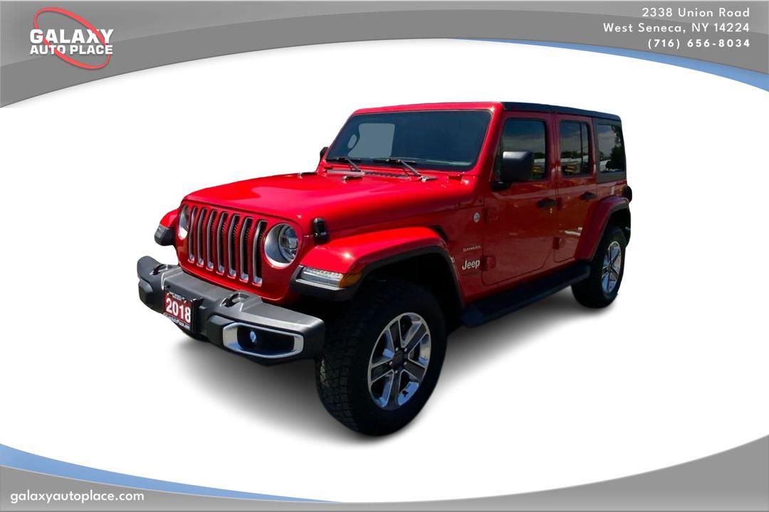 Firecracker Red Clearcoat 2018 Jeep Wrangler SUV / Crossover Four-Wheel Drive 8-Speed Automatic