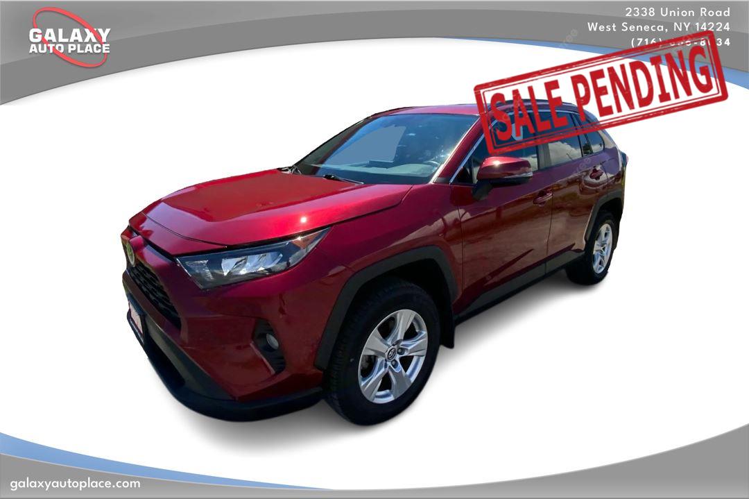Red (Ruby Flare Pearl) 2019 Toyota RAV4 SUV / Crossover All-Wheel Drive Automatic
