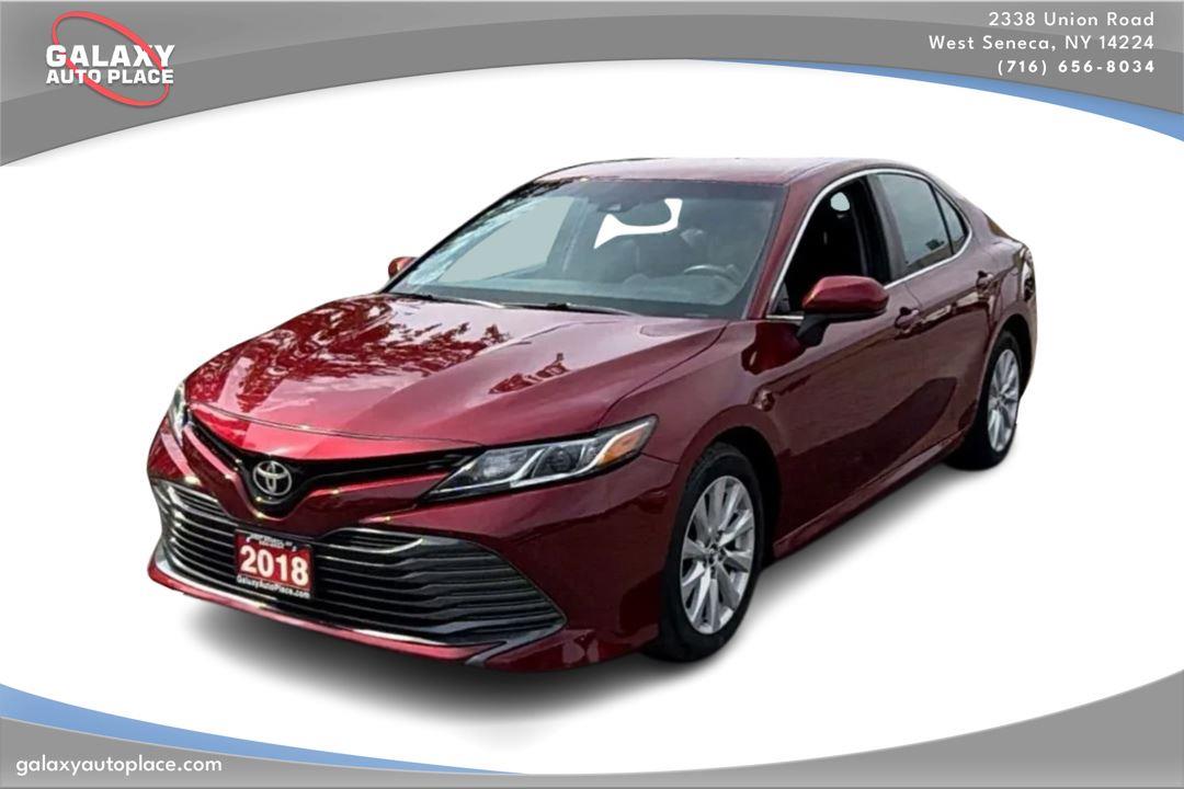 Red (Ruby Flare Pearl) 2018 Toyota Camry Sedan Front-Wheel Drive Automatic