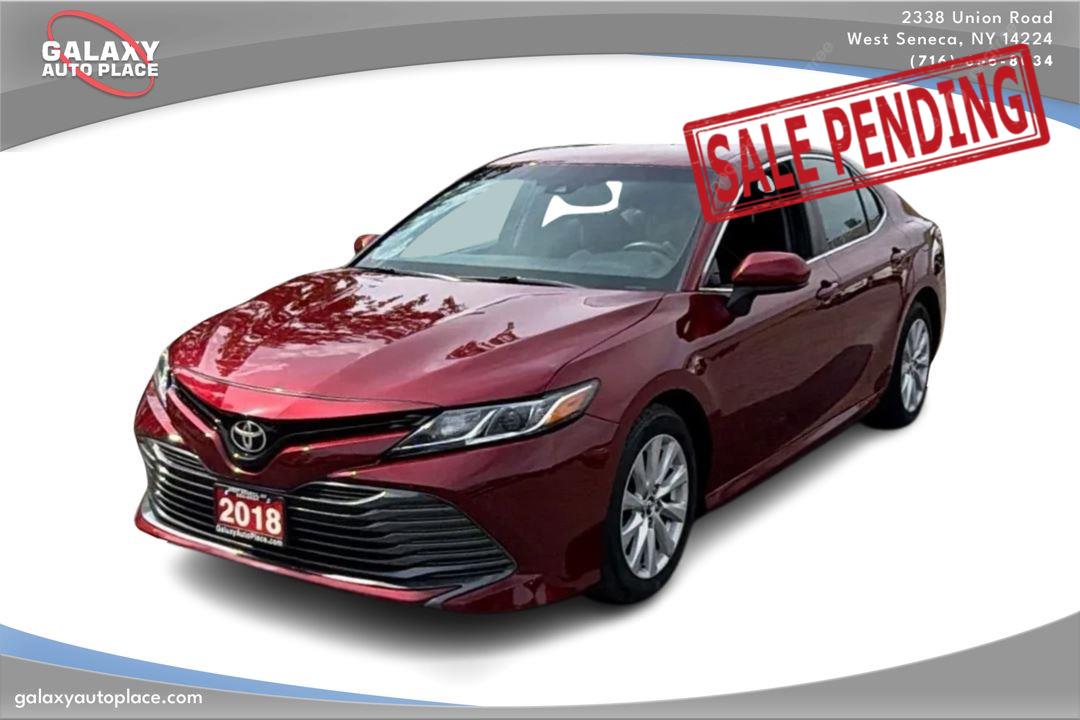 Red (Ruby Flare Pearl) 2018 Toyota Camry Sedan Front-Wheel Drive Automatic