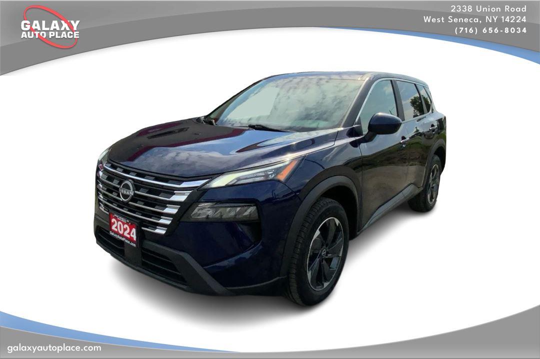 Deep Ocean Blue Pearl 2024 Nissan Rogue SUV / Crossover All-Wheel Drive Continuously Variable Transmission
