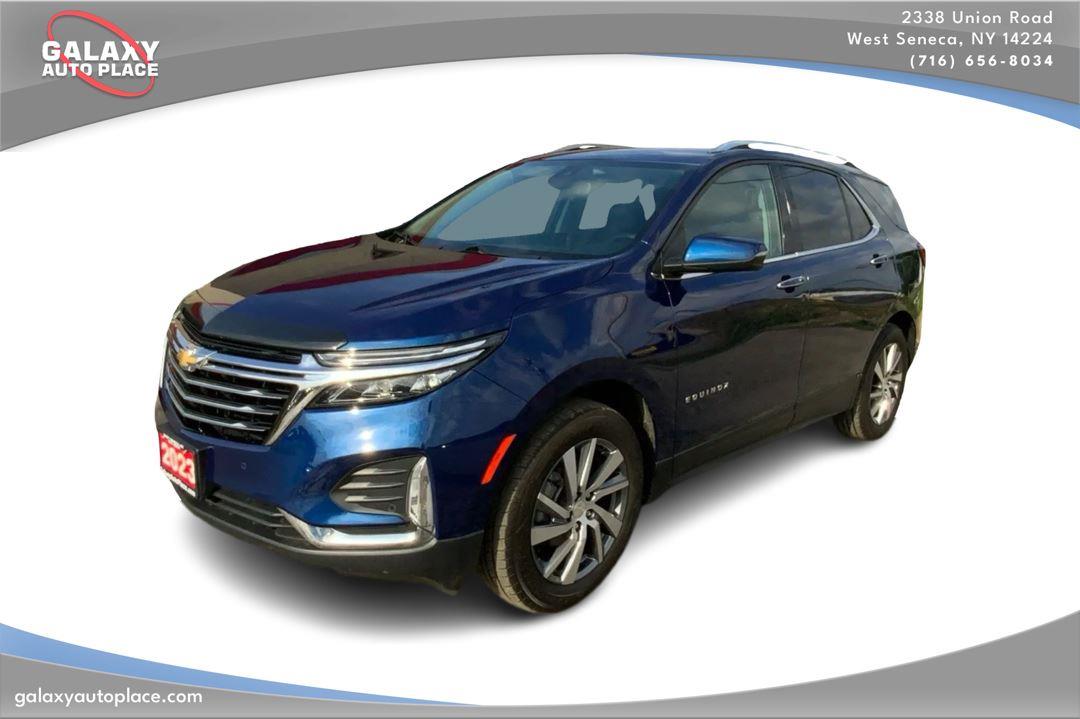 Blue Glow Metallic 2023 Chevrolet Equinox SUV / Crossover Four-Wheel Drive 6-Speed Automatic Overdrive