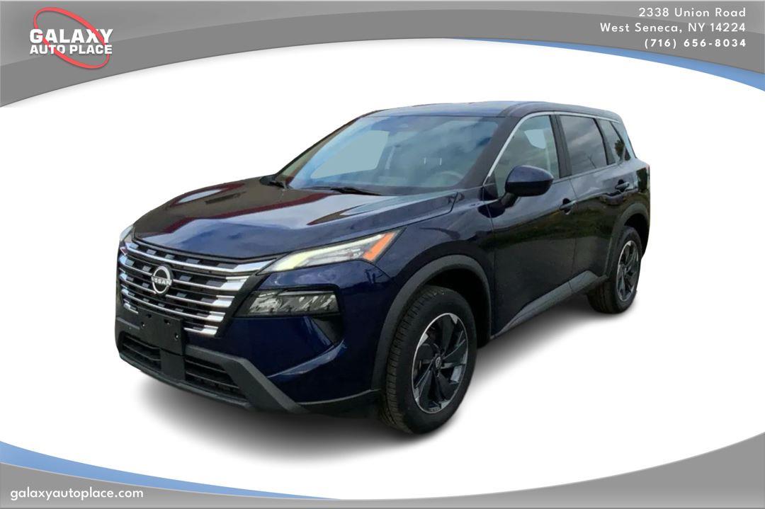 Deep Ocean Blue Pearl 2024 Nissan Rogue SUV / Crossover All-Wheel Drive Continuously Variable Transmission