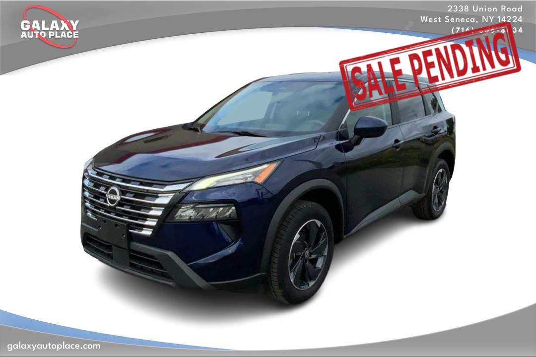 Deep Ocean Blue Pearl 2024 Nissan Rogue SUV / Crossover All-Wheel Drive Continuously Variable Transmission