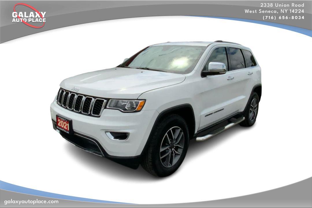 Bright White Clearcoat 2021 Jeep Grand Cherokee SUV / Crossover Four-Wheel Drive 8-Speed Automatic