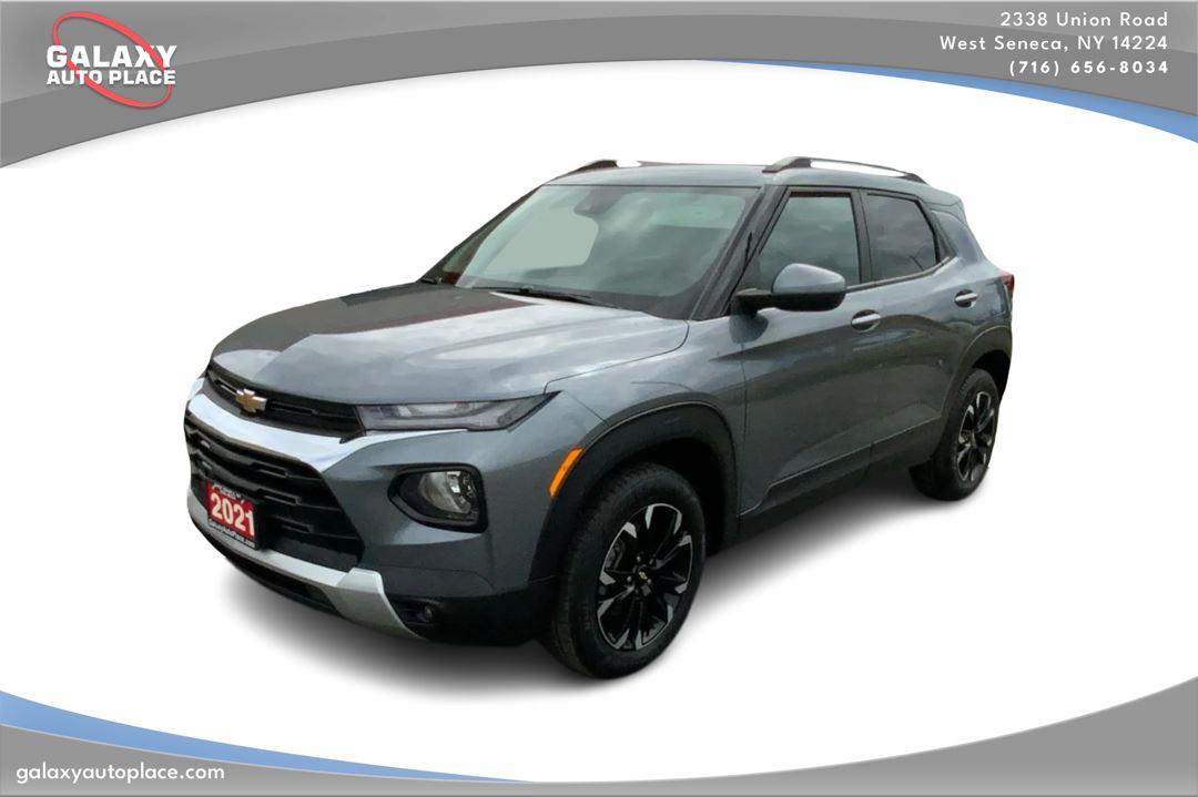 Gray (Satin Steel Metallic) 2021 Chevrolet Trailblazer SUV / Crossover Four-Wheel Drive 9-Speed Automatic