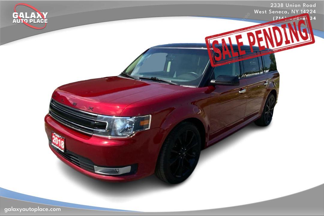 Ruby Red Metallic Tinted Clearcoat 2018 Ford Flex SUV / Crossover All-Wheel Drive 6-Speed Automatic