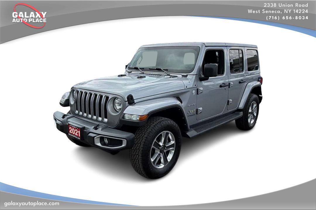 Billet Silver Metallic Clearcoat 2021 Jeep Wrangler SUV / Crossover Four-Wheel Drive 8-Speed Automatic